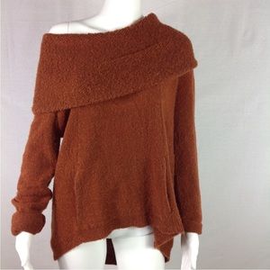 Off the shoulder sweater